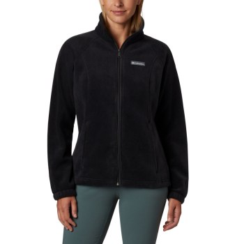 Dámské Bundy Columbia Benton Springs Full Zip Fleece Petite Černé PTMEOQ149